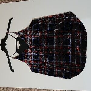 *Loft velvet shimmery top in size S